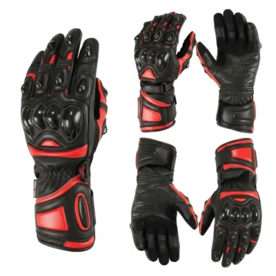 Leather & Textile Motorcycle Gloves