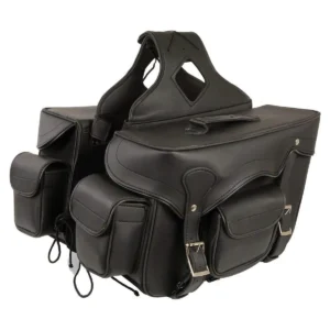 Motorcycle Leather Saddle Bags