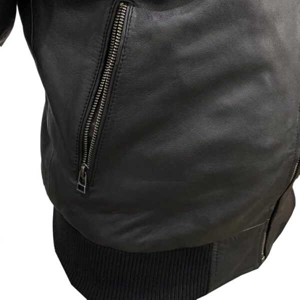 URBANSBEE Men's Leather Jacket 3