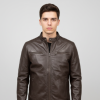 Urban Brown Leather Jacket