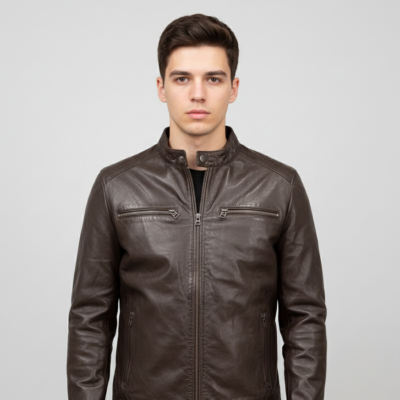 Urban Brown Leather Jacket