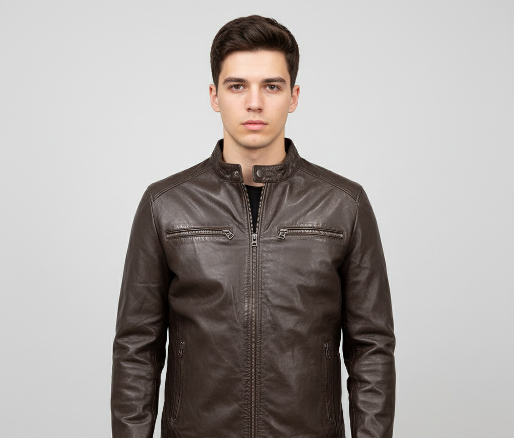 Urban Brown Leather Jacket