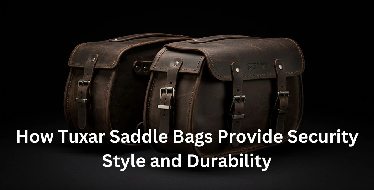 leather saddle bags