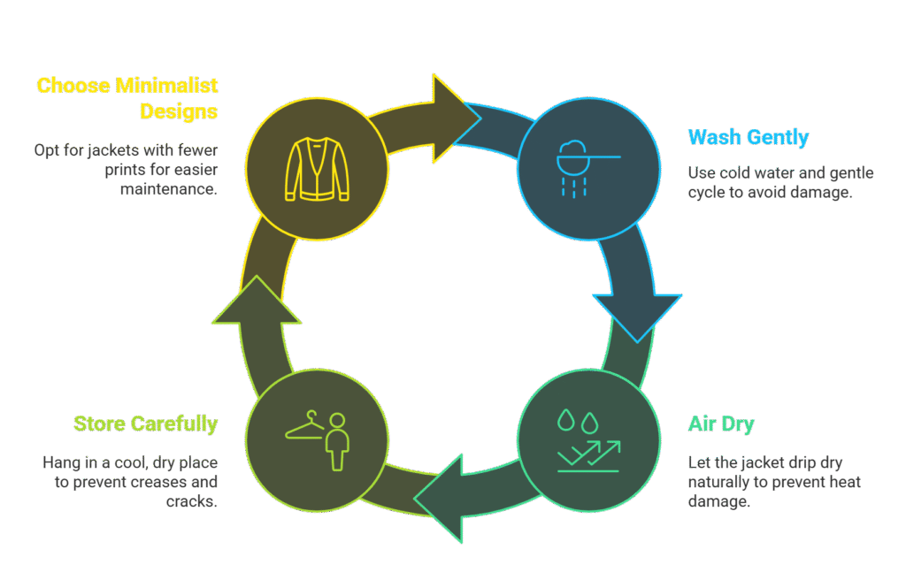 Care for Your Jackets to Avoid Print Issues