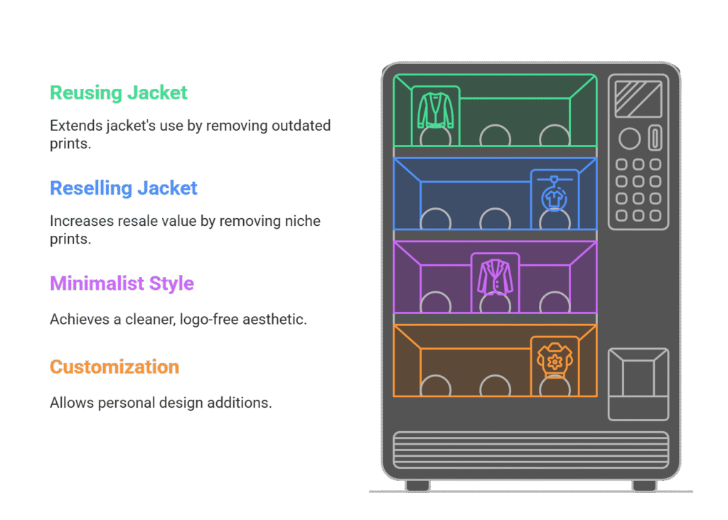 Why People Want to Remove Screen Prints from Jackets