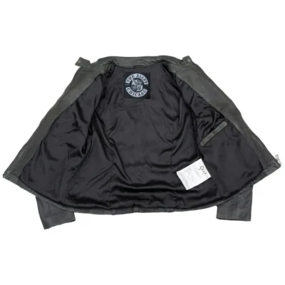 Ironclad Black Leather Trucker Jacket