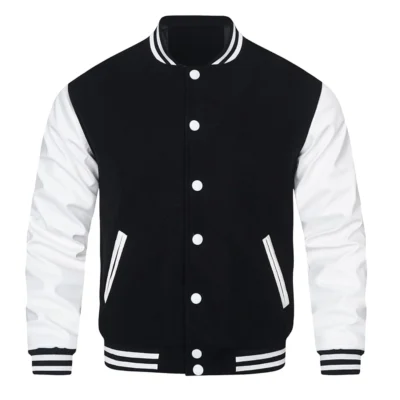 Urban Legend Black & White Varsity Jacket