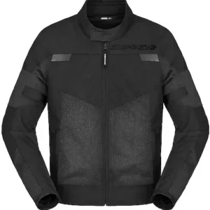 Spidi Tour Net Tex Black Motorcycle Jacket